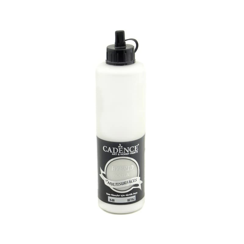 Cadence Pintura Acrílica Multisuperficie Hybrid Blanco Puro 500ml Ref. H002