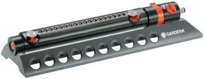 GARDENA 1977 Aquazoom 3800-Square Foot Oscillating Sprinkler with Fully Adjustable Width Control and Flow Control