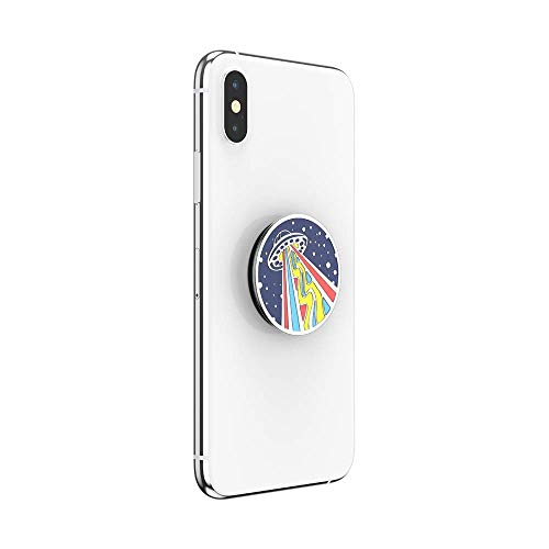 Image of PopSockets Adhesive Phone Grip, Holder, Phone Stand, Enamel - Enamel Out This World Navy