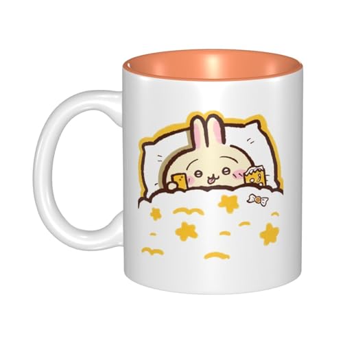 マグカップ ちいかわ うさぎ コーヒーカップ 陶磁器 ミルクコップ おしゃれ 持ちやすい 耐熱 耐冷 人気 かわいい プレゼント 母の日 記念日 電子レンジ対応 330ml