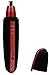 Produktbild Nasenhaartrimmer IPX7 Wasserdichte Doppelklingen Nasenhaarschneider Ohrhaarschneider 2020 Oriamo Nasenhaarentferner Nasenhaarrasierer für Männer & Frauen mit LED LICHT (Orange/Schwarz)