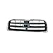 PartsFlow For 2003 2004 2005 Subaru Forester Front Bumper Grille Grill Assembly Black Insert w/Chrome Trim