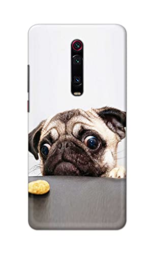 Image of PRINTFIDAA� Printed Hard Back Cover Case for Mi Redmi K20 | Redmi K20 Pro Back Cover (Pug Dog) -2808