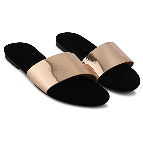 Image of FABY CARRY Women's Fashion Slippers | Lightweight, Comfortable & Trendy Flat Sandals