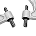 DOUQANG 2PCS Front Lower Left & Right Control Arms with Ball Joints Suspension Kit Compatible with 2010 2011 2012 2013 2014 2015 2016 Cadillac SRX 524-453 524-454 K622087 K622088