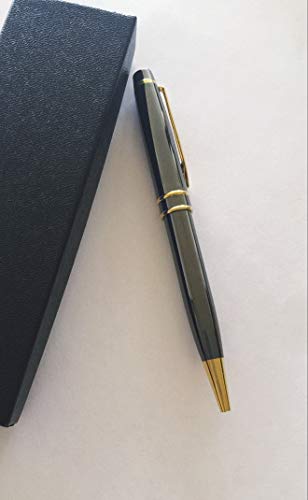 Bright black Ballpoint Pen Set Executive Business Pens With Tailored Gift Box