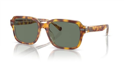 Image of Coach mens Hc8388u Universal Fit Square Sunglasses
