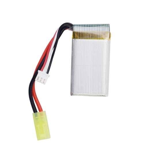 ZYGY 2pcs 7.4V 850mah Lithium Batterie & 2in1 Ladegerät für 9300 9301E 9302E 9303E 9034E 9305E 9310 9201E 2.4G 1:18 Anteil Fernbedienung Allradantrieb Hochgeschwindigkeits-Offroad RC Auto