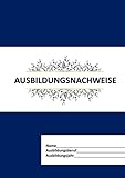  Berichtsheft Ausbildung/Ausbildungsnachweisheft täglich/wöchentlich/Ausbildungsheft für IHK- DIN A4, 26 Blatt, 1 Woche je Seite, Montag bis Sonntag, ... täglich/wöchentlich/ Ausbildungsheft für IHK
