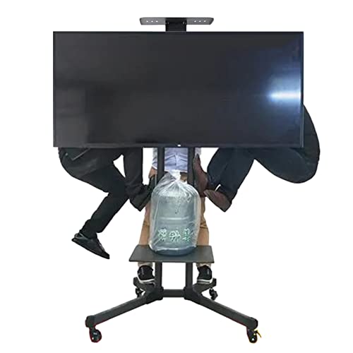 Soporte universal móvil para TV con ruedas 32-65 pulgadas miniatura 1