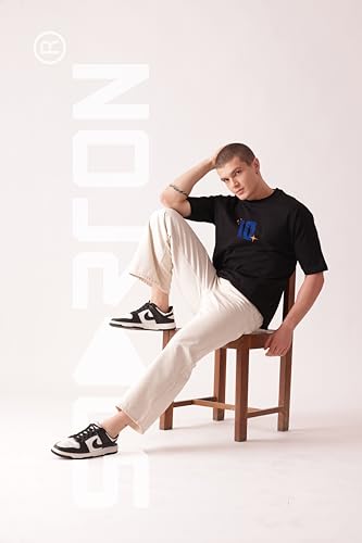 Image of Unisex Cotton Football Graphic Print Oversized Fit T-Shirt