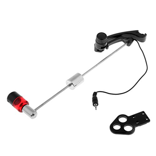 YIJU Indicadores de Alarmes de Mordida de Pesca de Carpa LED Indicador Piscando Cabides de Bobina -