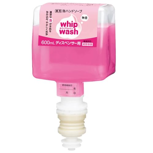 Amazon.co.jp: サラヤ 手洗い剤 ホイップウォッシュ無香 600mL