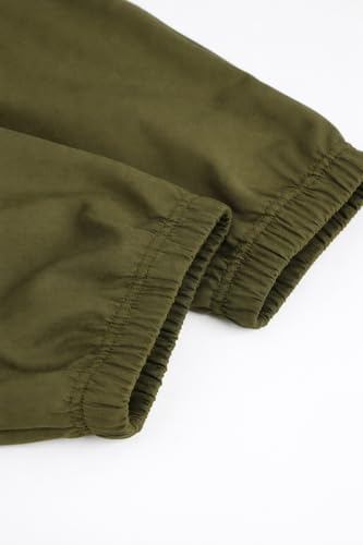 Image of ADBUCKS Boys' Cotton Cargo Joggers - Soft, Casual Pants with Pockets II Boy's Relaxed Cargo Joggers Pants for Boy