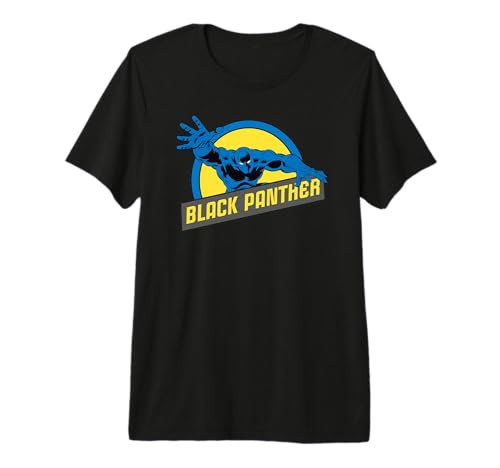 T-shirt Black Panther Marvel pour vos sorties urbaines et soirées entre fans