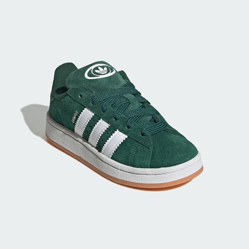 Basket verte Adidas garçon JI4332 avec semelle résistante en caoutchouc - 5