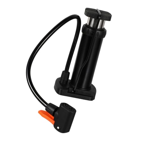 Anneome ポータブルフットエアポンプ 自転車 バイク用耐久設計 滑り止め安定ベース 対応 軽量携帯型 脚踏み式ヤインフレーター