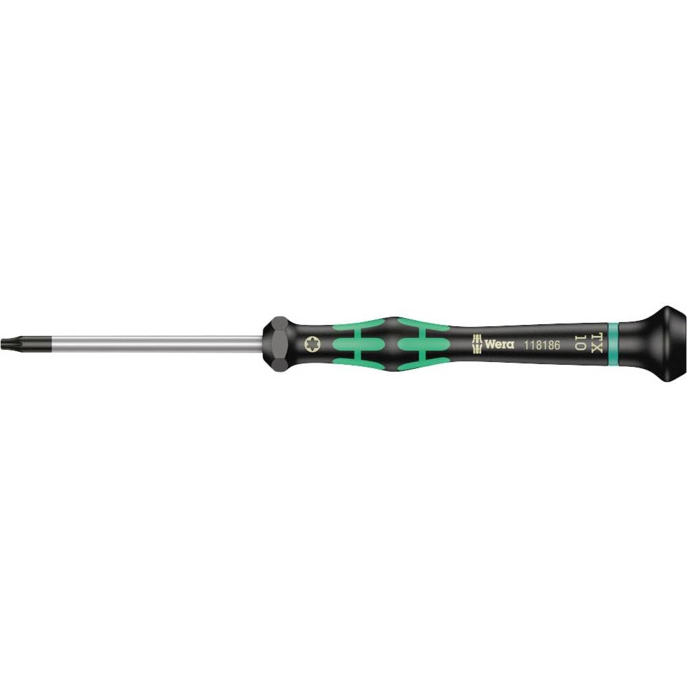 Wera 2067 HF TX10 x 60mm Kraftform Micro Torx HF precision screwdriver, TX10 x 60 mm