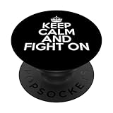 Photo Gallery funny keep calm and fight on motivational fighting popsockets popgrip intercambiabile Photo Gallery funny keep calm and fight on motivational fighting popsockets popgrip intercambiabile