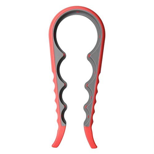 Abridores de agarre de frascos, abridores de frascos manuales Abridores de botellas Abrelatas Herramientas de apertura de frascos 4 en 1 con gran fuerza de...