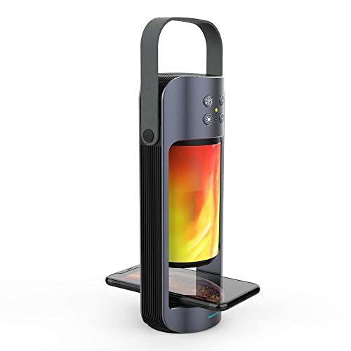 Enceinte Bluetooth audio HD et basses améliorées avec chargeur à induction design