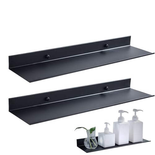 Generisch Estantería de pared | 2 piezas para libros y juguetes | estantería de pared con 30 cm de ancho, para salón, dormitorio, baño, cocina, estudio, hogar, decoración del hogar
