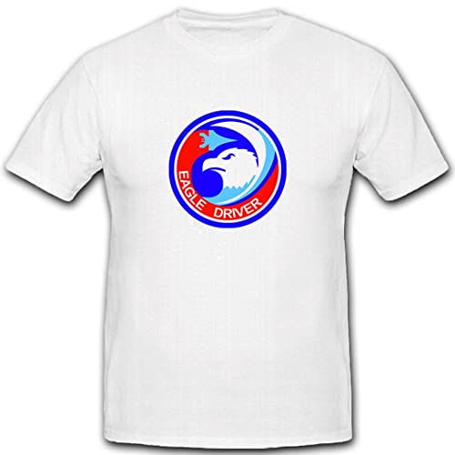 T-shirt Armée US Luftwaffe F-15 Pilots Eagle Driver vêtement aviation