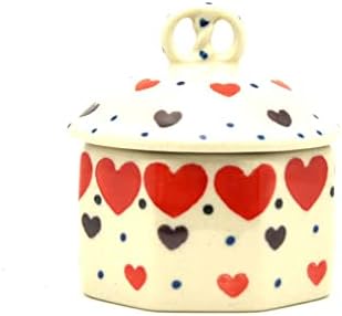 Polish Pottery Trinket Box - Love Struck