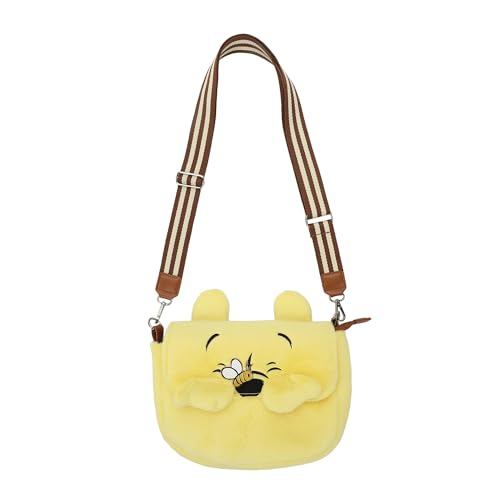 Disney Winnie The Pooh 10 Inch Plush Women's Crossbody Bag