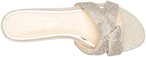 Jessica Simpson womens Alisen Flat Sandal, Champagne, 6.5 US | Image 4