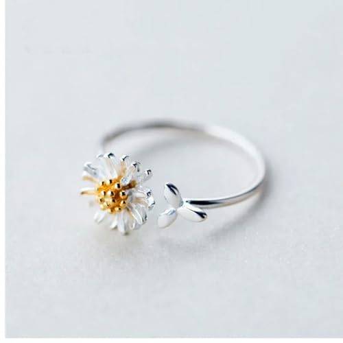 Bague réglable marguerite le cadeau idéal sans erreur de taille