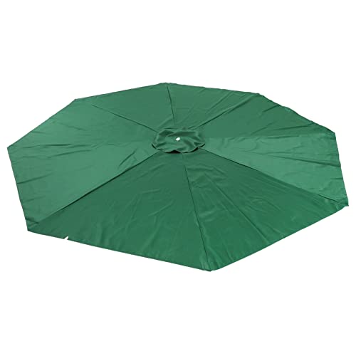 Parasol de jardin vert BESTonZON en polyester léger pour la cour
