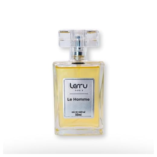 Lerru Le Homme Eau de Parfum, Fragrância Masculina Inspirada no Le Male, 50ml