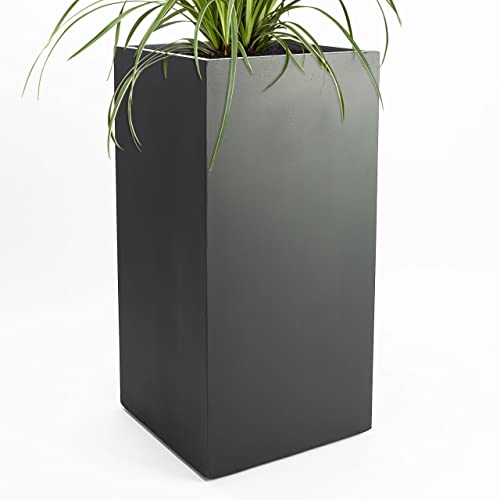 Pflanzwerk® Pflanzkübel Tower Anthrazit 50x23x23cm...