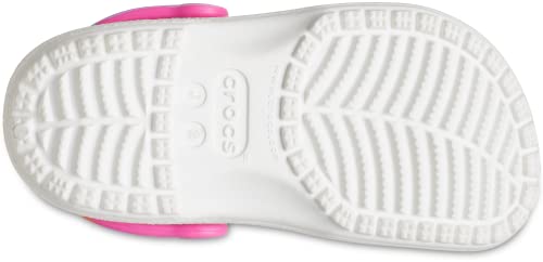 Crocs Kids' Jojo Siwa Clog , White/Rainbow, 12 Little Kid #TOP2