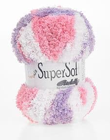 Jarol Super Soft Cuddly Chunky Knitting & Crochet Yarn. Baby Yarn Available in a Selection of Pastel, Neutral & Multicoloured Shades, 100% Polyester, 135 Metres, 100g Balls, Pack of 3, Cassis
