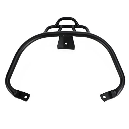 Artudatech Gepäckträger Rear Luggage Rack Grab Handle Black Fit for Vespa Primavera Sprint 50 125 150 BLK