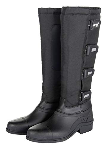 Bottes d'équitation chaudes HKM Robusta 9100 pour pieds gelés hiver