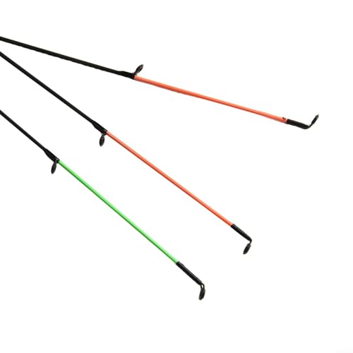 Bebykilemi Fiberglass Feeder Carp Rod Top Tip Replacement Section Fast Action Carbon Fishing Rod Tip Weight 40g For Stream Lake Angling(4134)