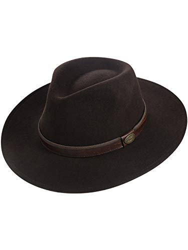 Chapeau à larges bords contre le soleil, bandeau marron confortable