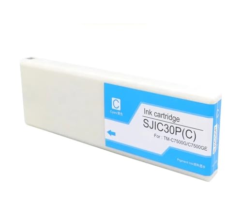 Cartouche compatible Epson ColorWorks 7500GE encre pigmentée cyan 300ml