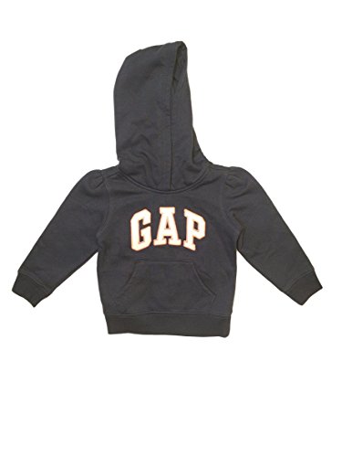 GAP Little Girls Pullover Hoodie (3, Navy)