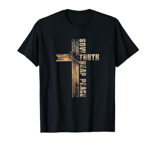 Sow Truth Reap Peace Cross �f�p�ȐM�� �z�[���X�e�b�h T�V���c