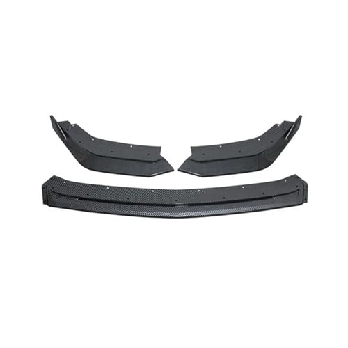 Diffuseur pare-chocs avant Mustang S650 2024 look carbone pour éliminer le style plastique d'origine