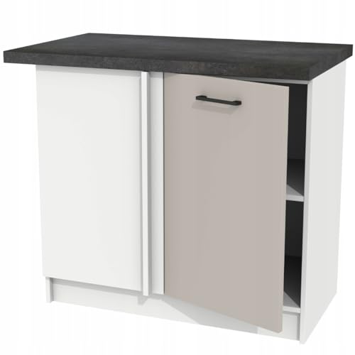 Laclar Blinder Eckschrank mit Arbeitsplatte – Universell...