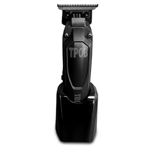 TPOB Troll Professional Barber Clipper 6800 RPM Super Torque Motor with DLC Fade Blade (Blackout Trimmer)