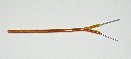 High Temperature K-Type Thermocouple Wire AWG 24 w. Kapton Insulation - 5 yd roll