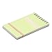 Pukka Pad Pastel A7 Pocket Book – Pack of 6 Twin Wire Head Bound Notebooks with 100 Pages, 50 Sheets of 8mm Feint Ruled 80GSM Paper, Perforated Margins, and Personal Detail Page – Pink, Blue, & Green