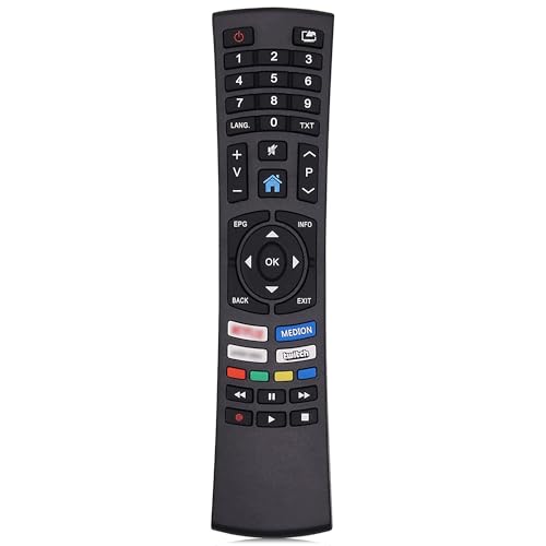 Ersatz Medion Fernbedienung für Medion TV RC1822 40069104,Universalfernbedienung für Medon Ultra...