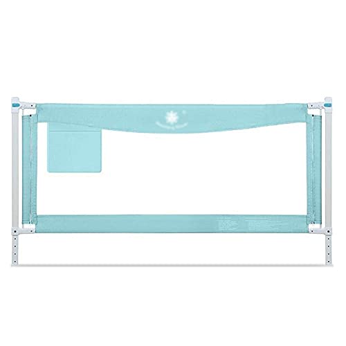 Barandilla de cama para bebé y protector anticaídas infantil con elevación vertical extra largo 2